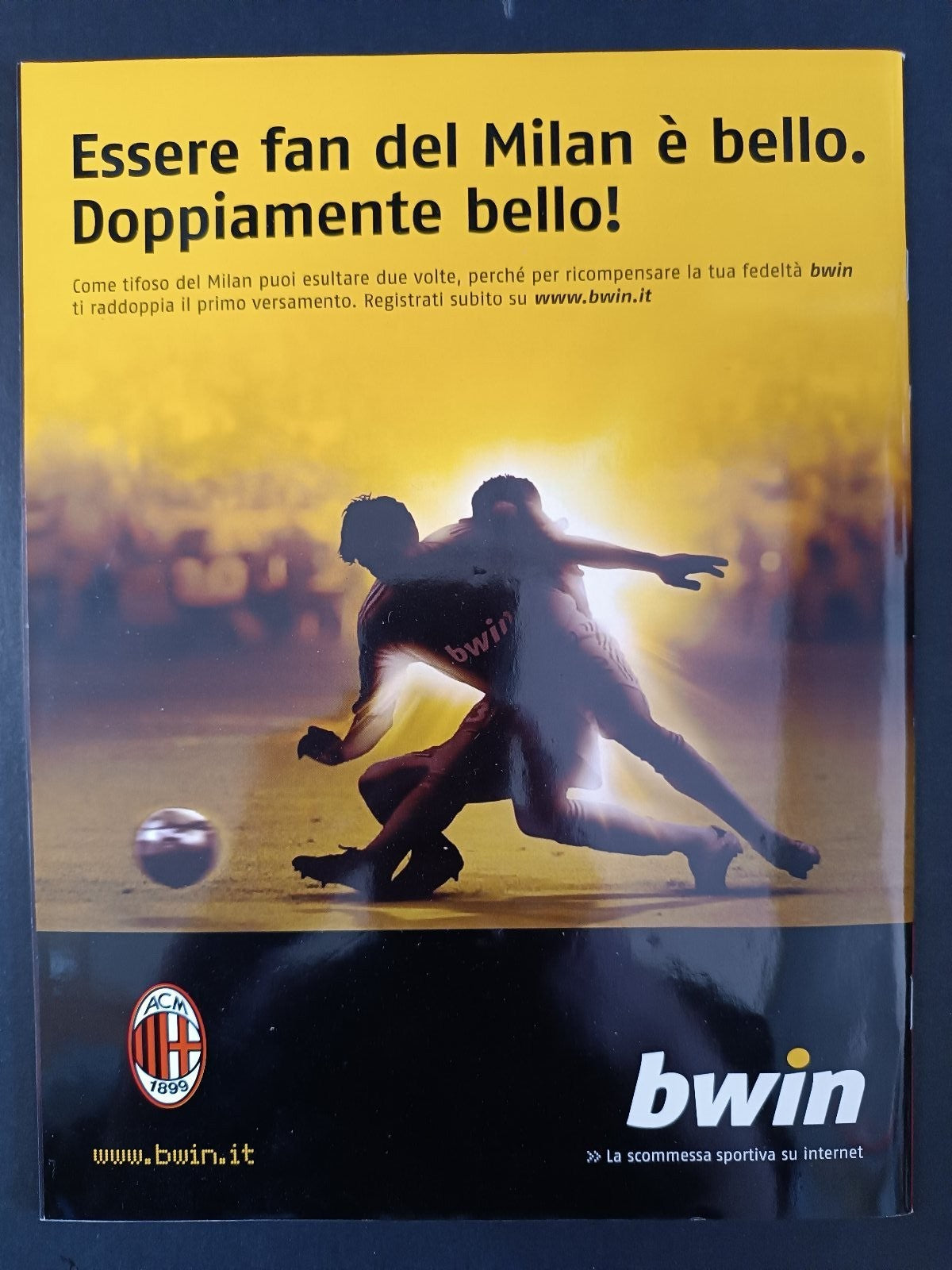 rivista FORZA MILAN - anno 2007 n 9 - MILAN CAMPIONE (con poster)