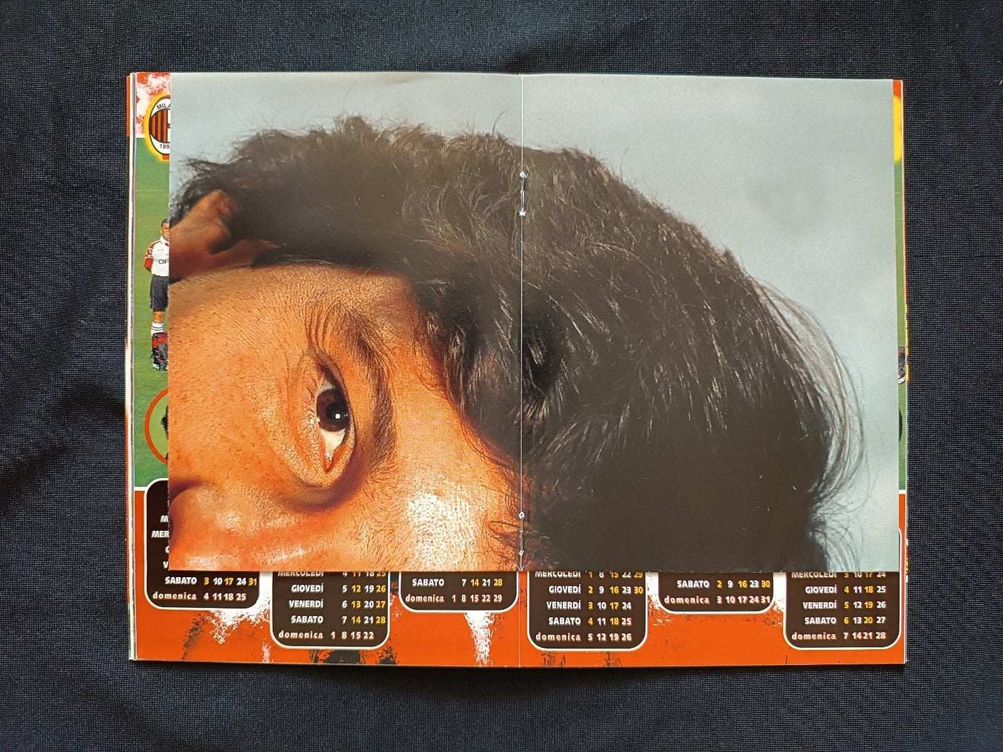 rivista Tutto Milan anno 1998 numero 1 con poster Leonardo