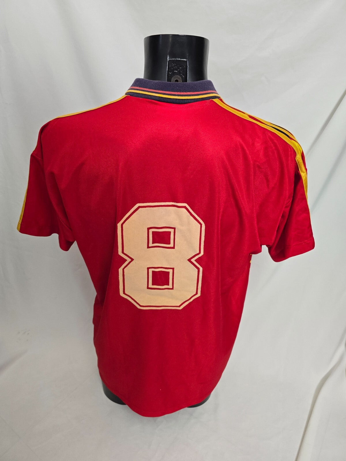 maglia Adidas SPAGNA 1994 nr 8 Guerrero tg T4 Match Worn