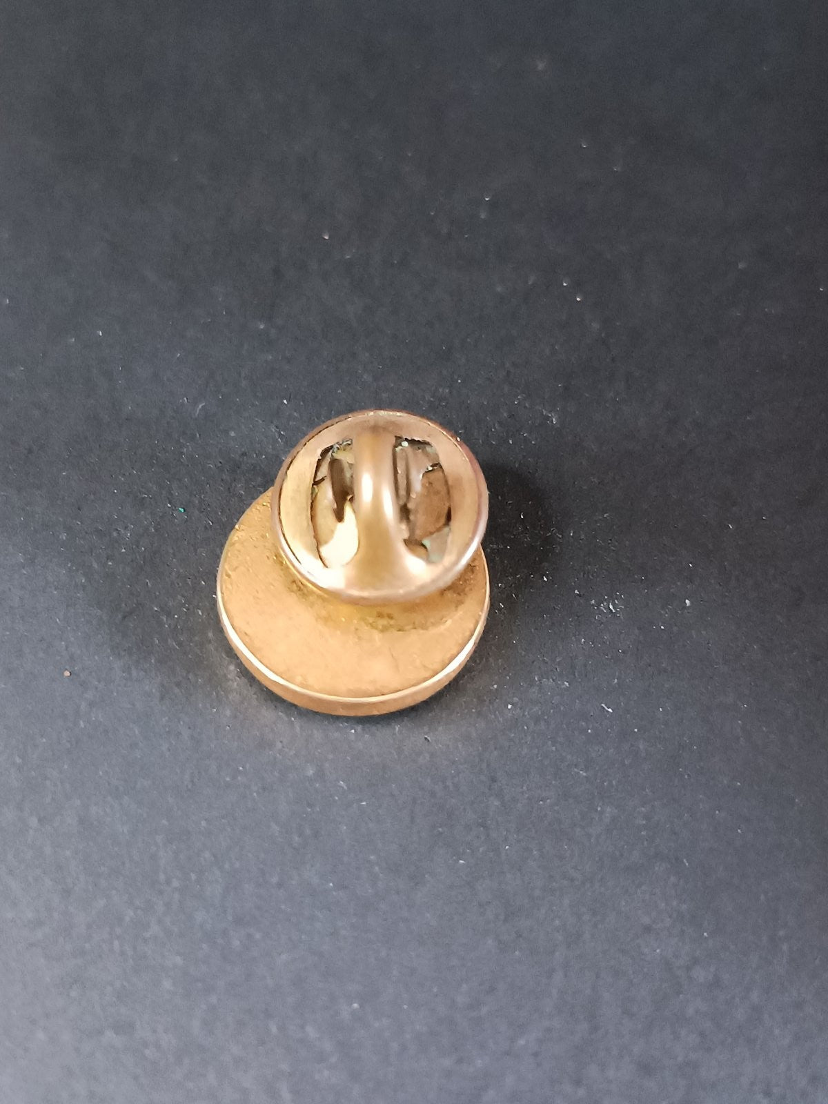 Pins Spilla Badge Alfa Romeo stemma nero dorato vintage auto car