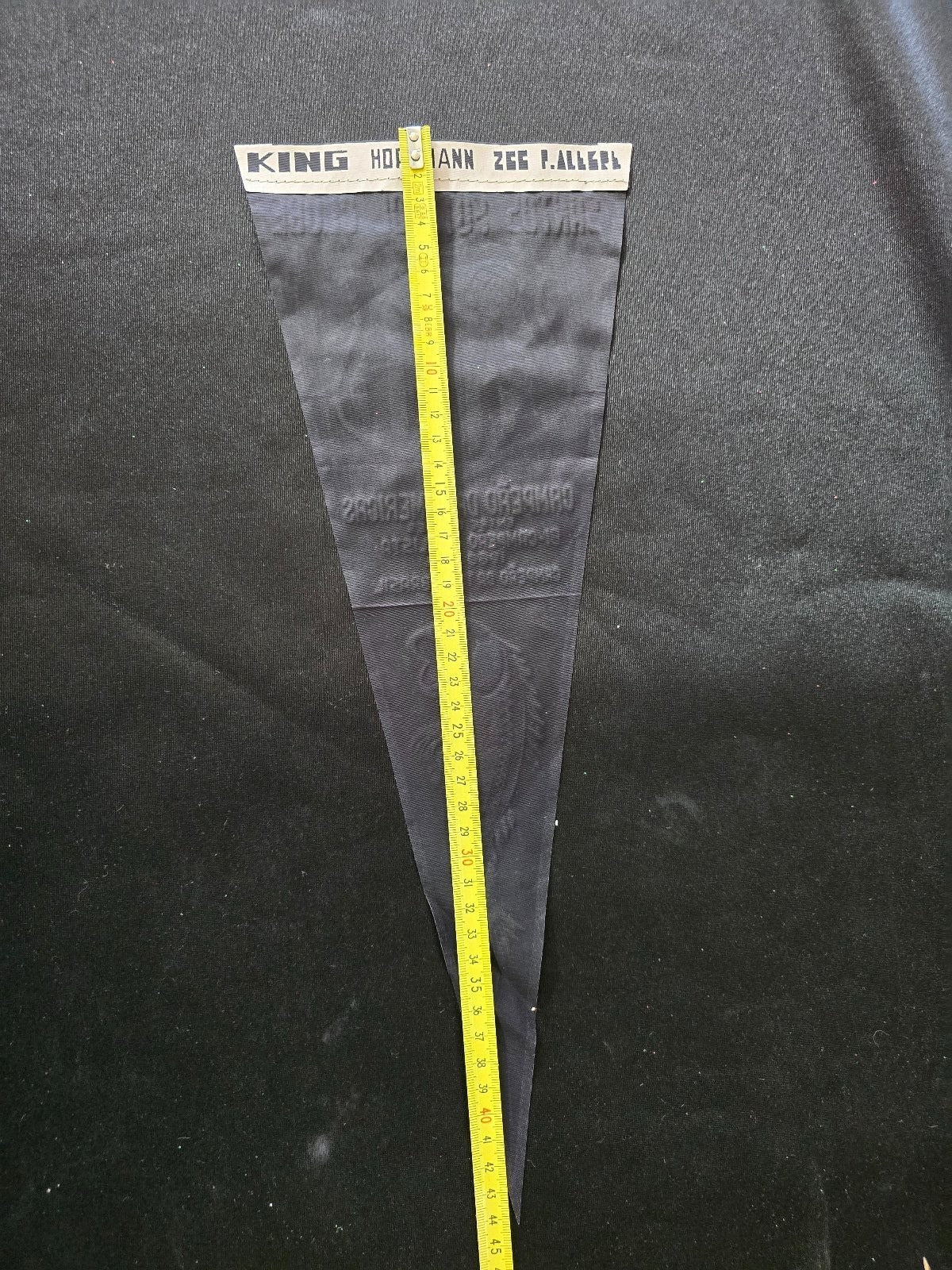 OLD Gagliardetto Pennant fanion bander�n SANTOS FUTEBOL CLUBE anni 60/70