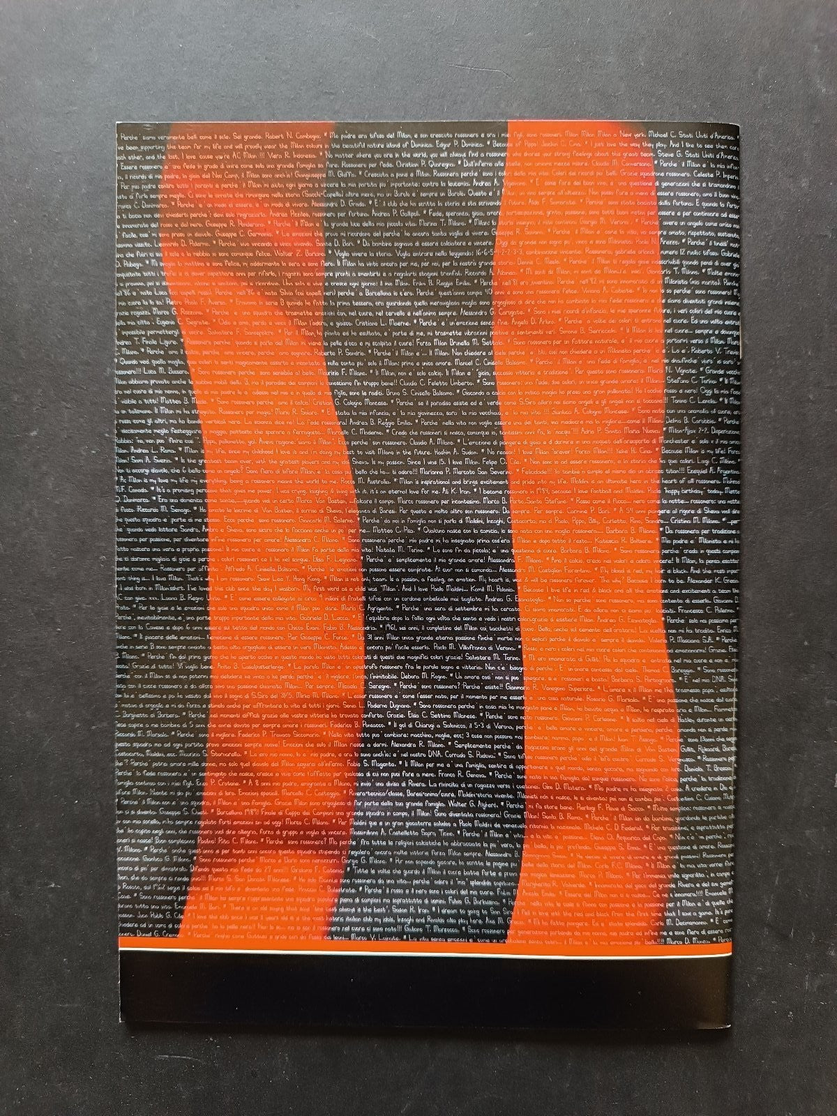 programma Ufficiale MILAN PERUGIA 8 febbraio 2004