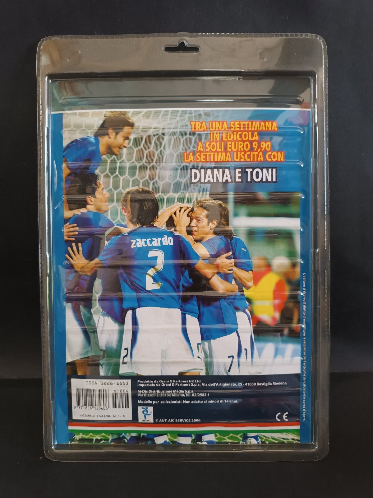 Action Figure Nazionale Italiana DeAGOSTINI Germania 2006-06 Buffon, Vieri