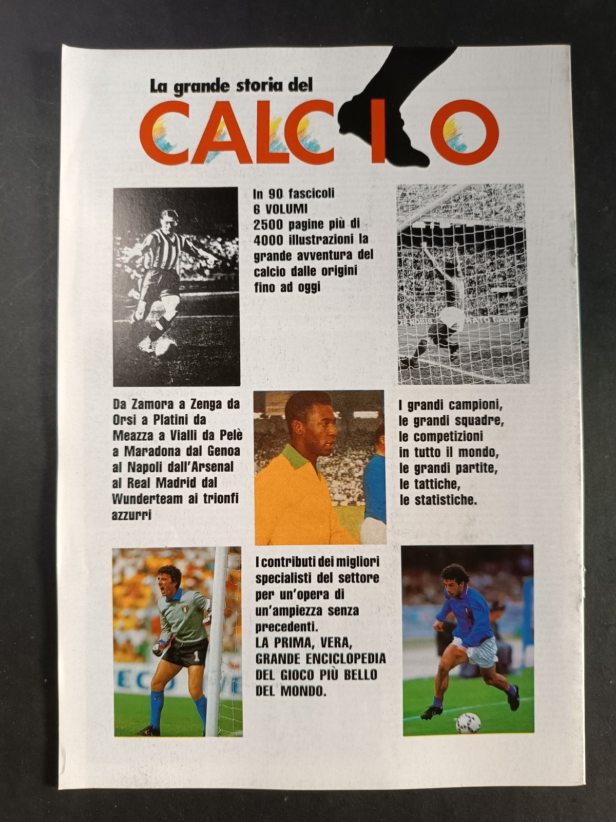 Rivista LA GRANDE STORIA DEL CALCIO n 11 anno 1988 - Zenga