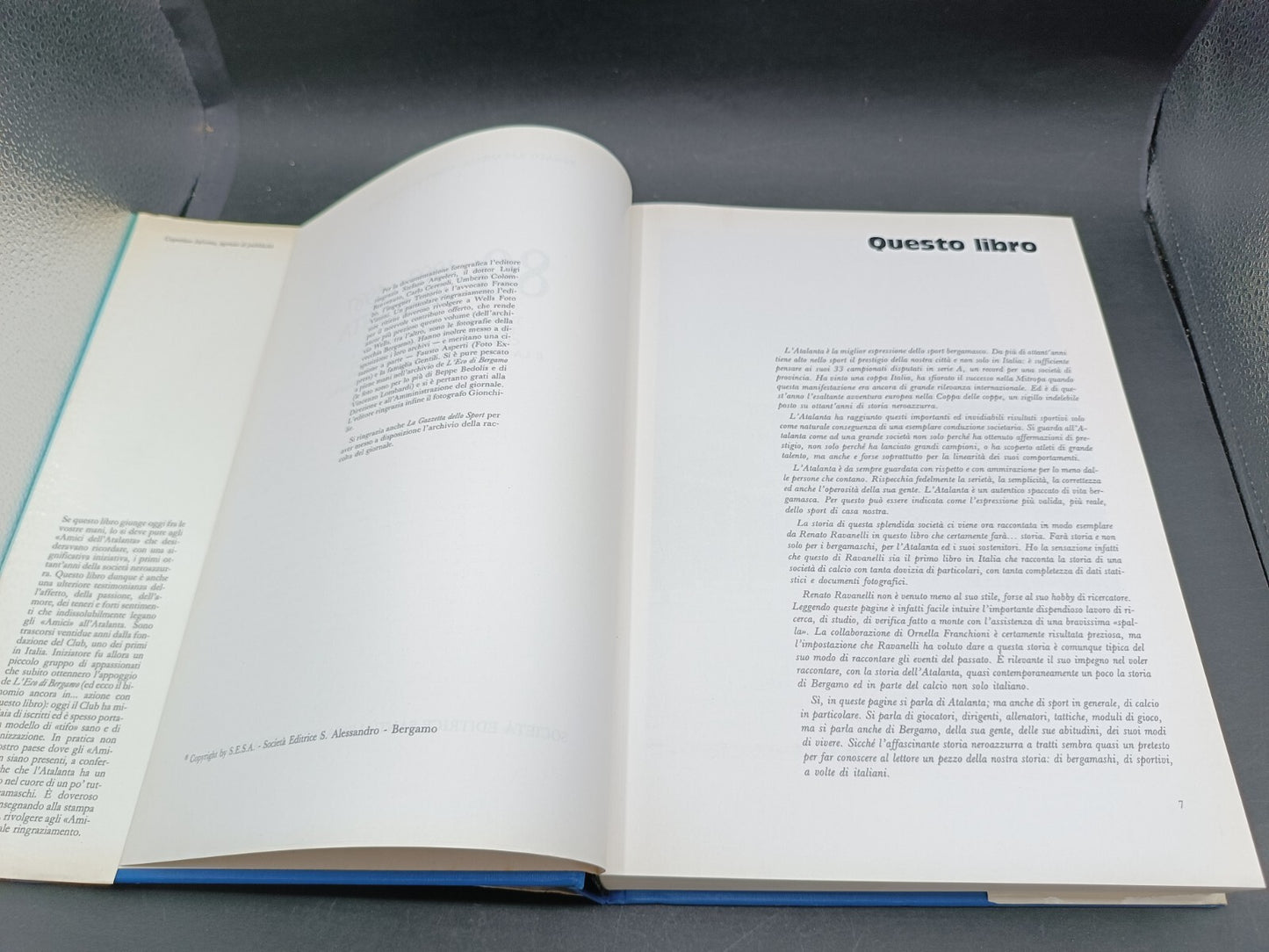 Libro Atalanta 80 1907-1987 Editrice Sant'Alessandro