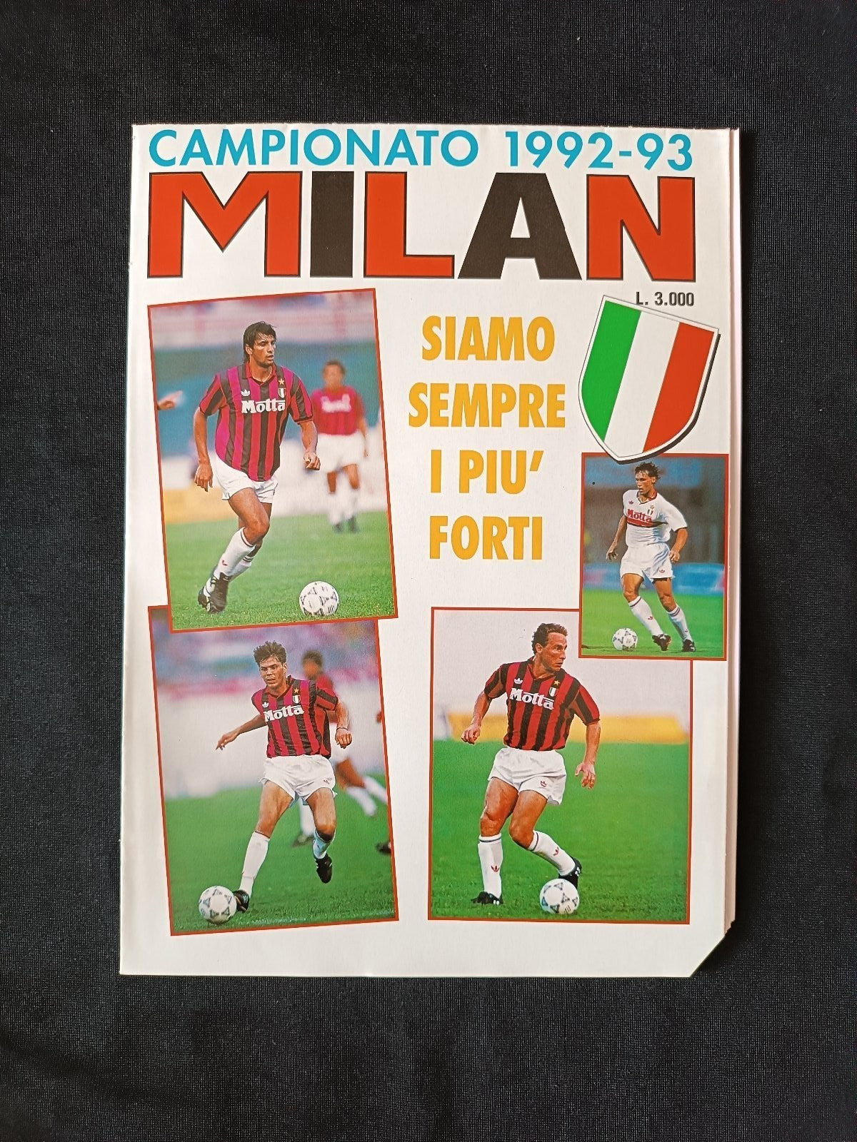 poster MILAN CAMPIONATO 1992-93 (100x70 cm)