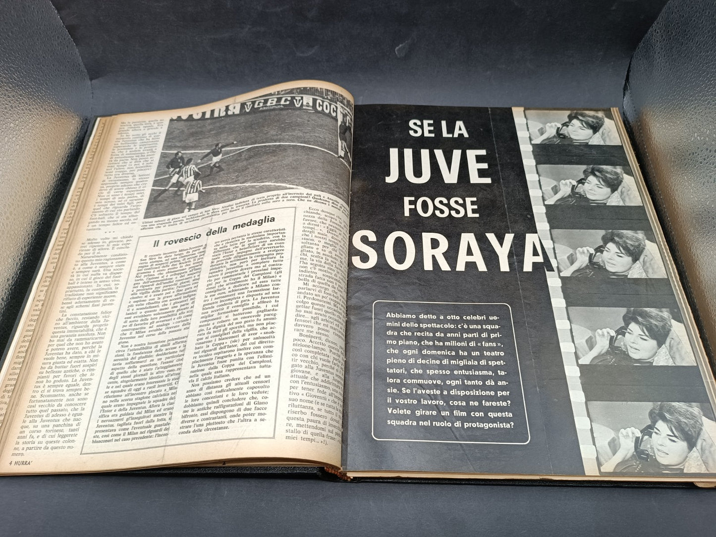 Annata rilegata rivista Hurra Juventus anno 1963