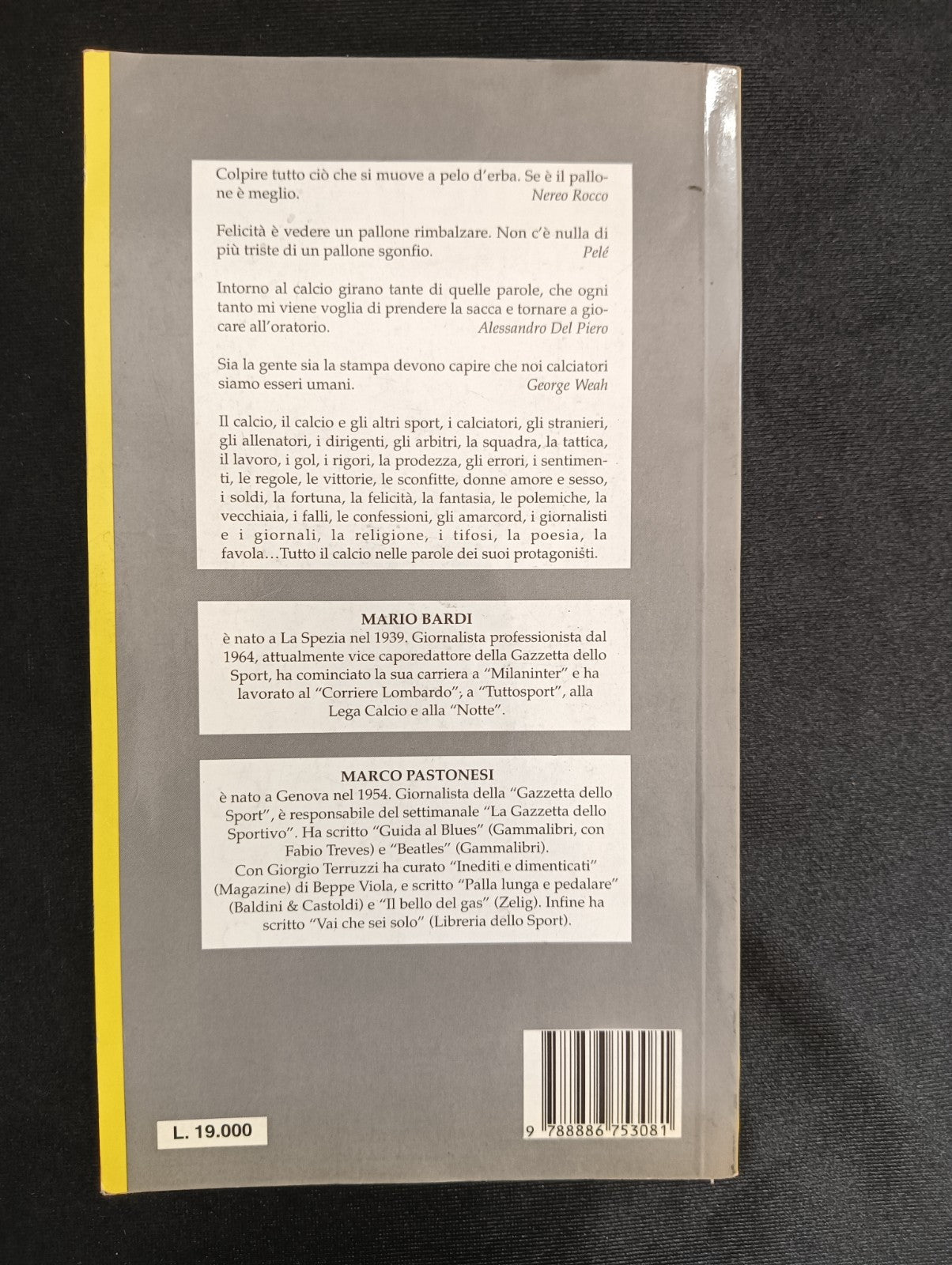 Libro QUASI GOL Bardi/Pastonesi - LIBRERIA DELLO SPORT