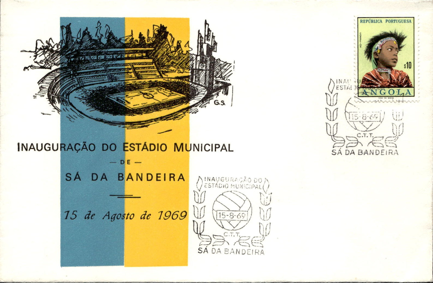 busta primo giorno inauguracion estadio sa da bandeira 69