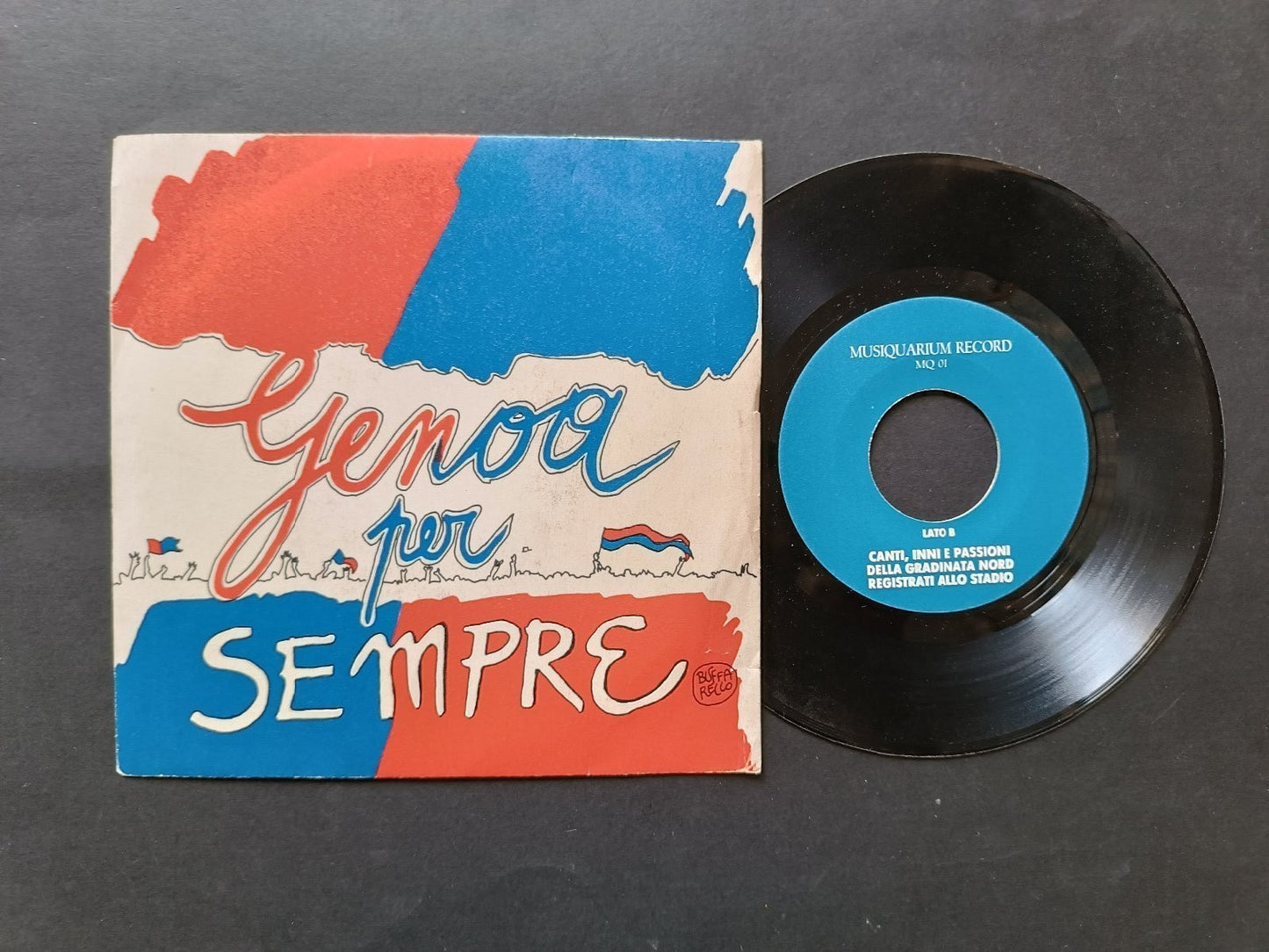 Vinile 45 giri GENOA PER SEMPRE