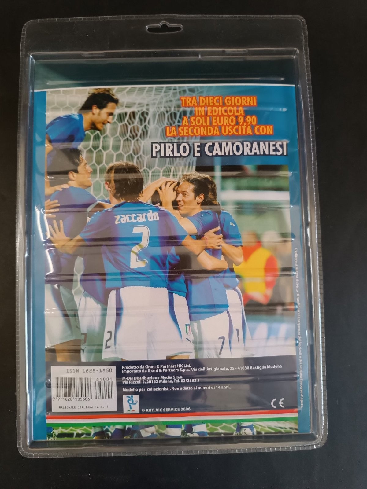 Action Figure Nazionale Italiana DeAGOSTINI Germania 2006-01 Gattuso, Cannavaro