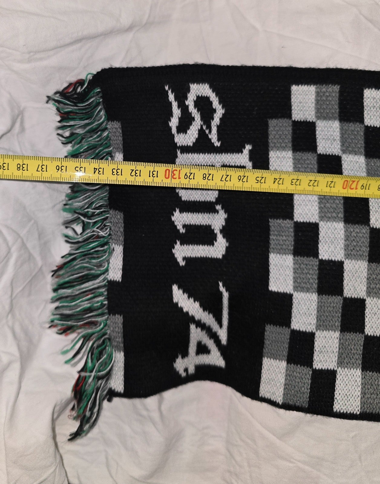 Sciarpa ASCOLI scarf Calcio bufanda Schal écharpe Settembre Bianco Nero