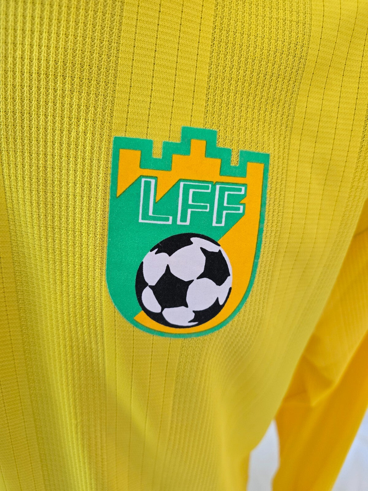 Maglia da partita calcio ufficiale Puma Lituania anni 90 tg xl
