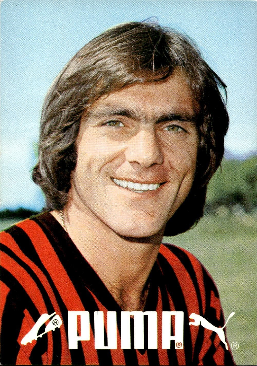 cartolina postcard Calcio Milan Sponsor Puma - Sabadini