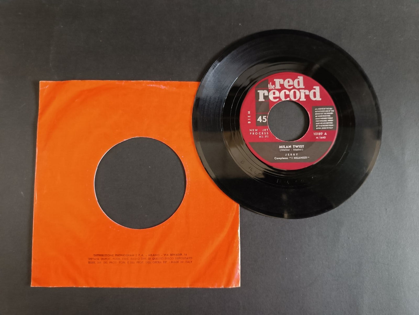 46 giri Milan twist Rivera Cha Cha Cha 1962 001
