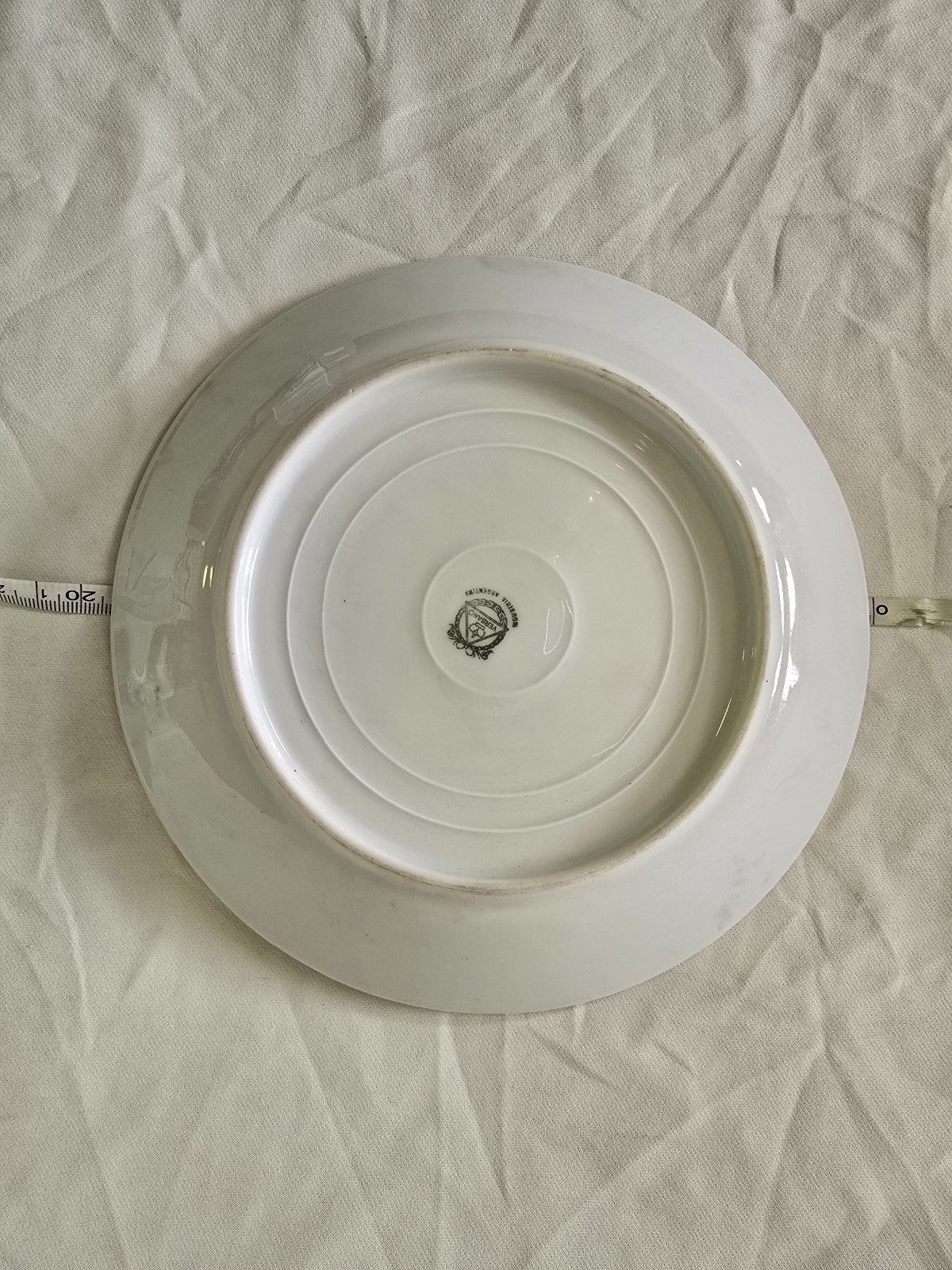 piatto ceramica 19 cm Associacion del futbol Argentino Centenario 1893 - 1993