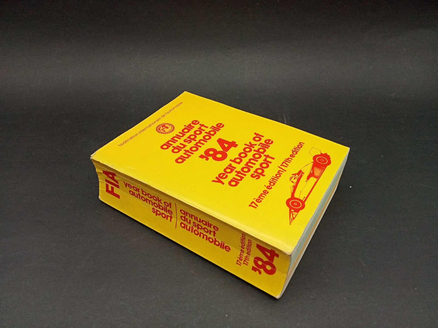 Year book of automobile sport '84 FIA 1984 Ayrton Senna