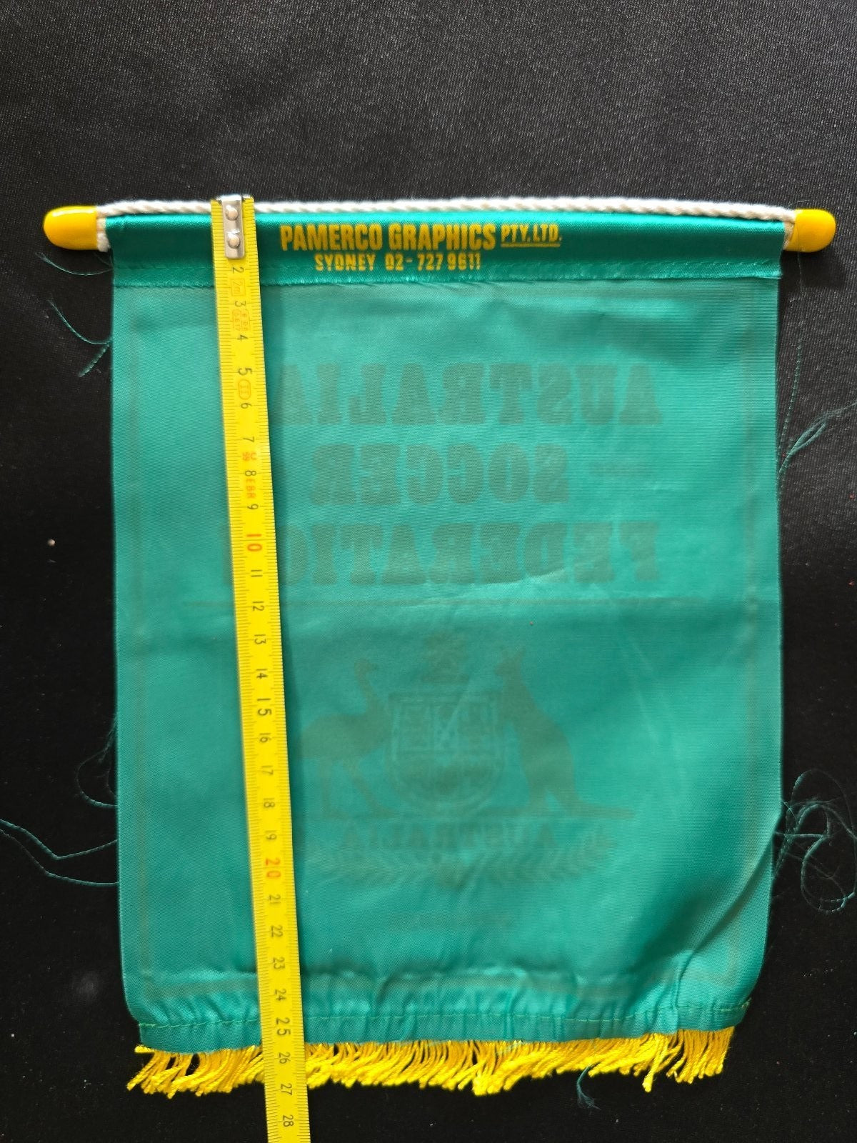 Gagliardetto Pennant fanion AUSTRALIAN SOCCER FEDERATION