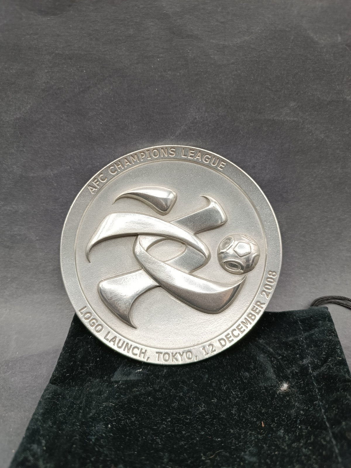 Medaglia AFC Champions League Logo Launch Tokyo 2008