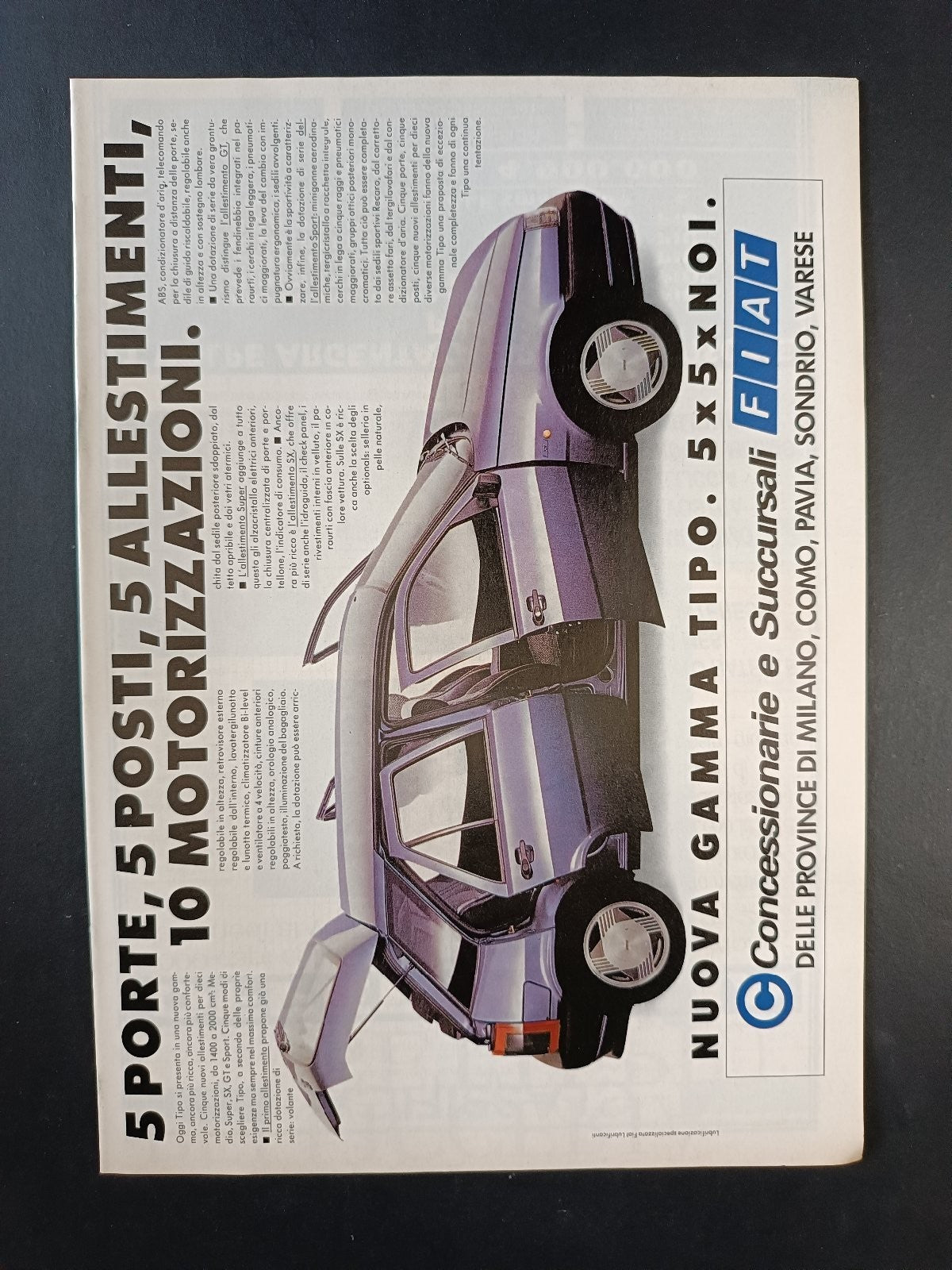 programma ufficiale OGGI INTER 1 dicembre1991 - Milan derby nr 212