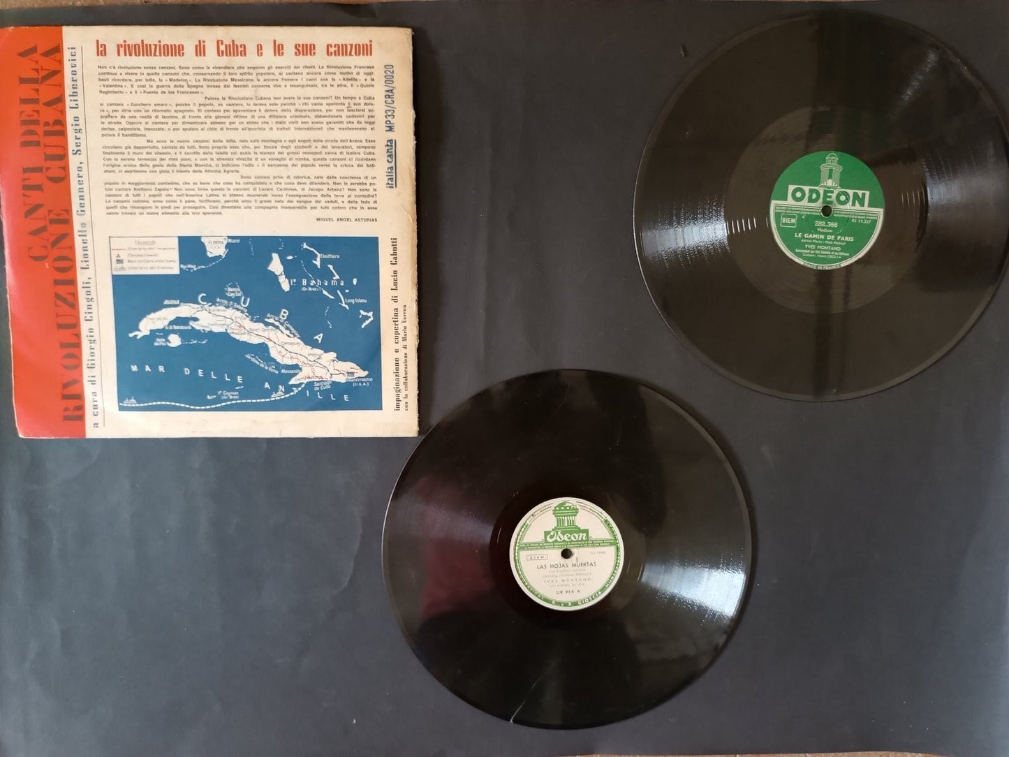Disco Canti della rivoluzione CUBANA