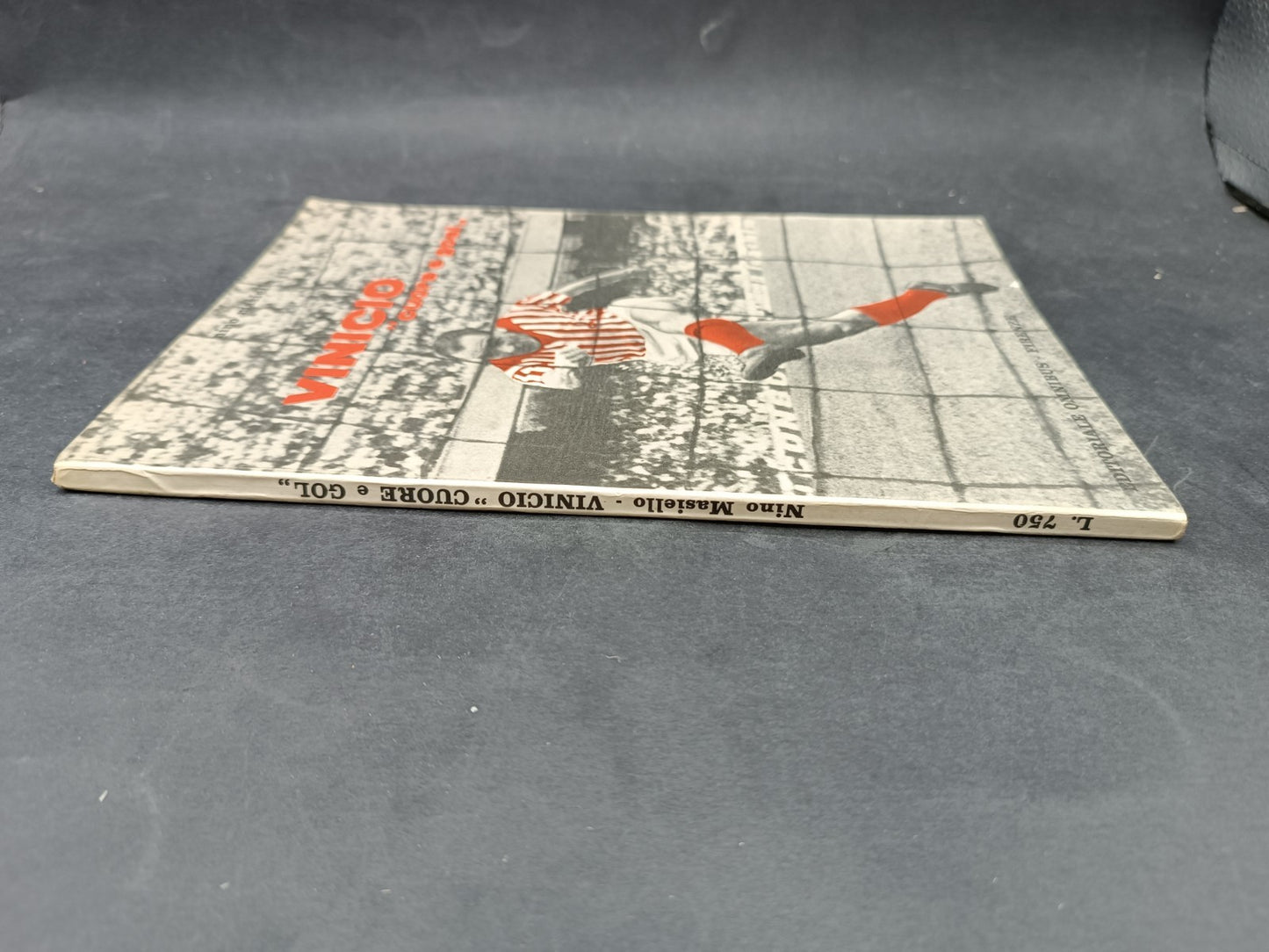 Libro Vinicio Cuore e goal Editoriale Omnibus