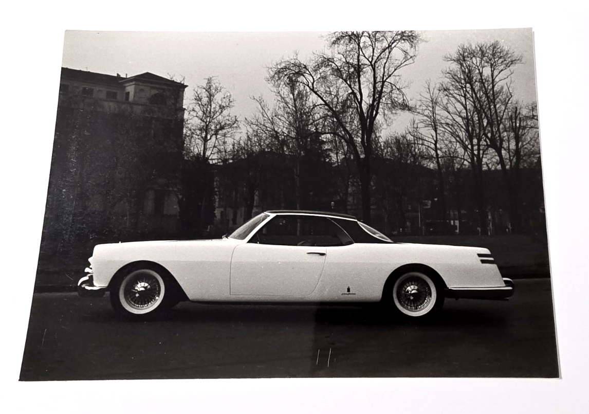 FOTO originale 1957 Buick Lido coupè PININFARINA 177x127 mm fianco