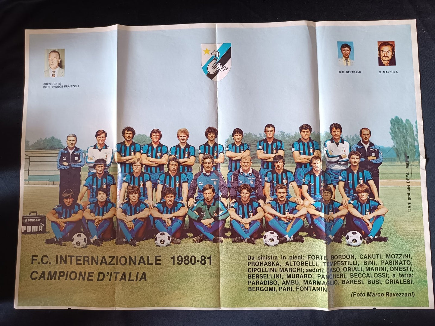 poster INTER 1981 (100x70 cm)