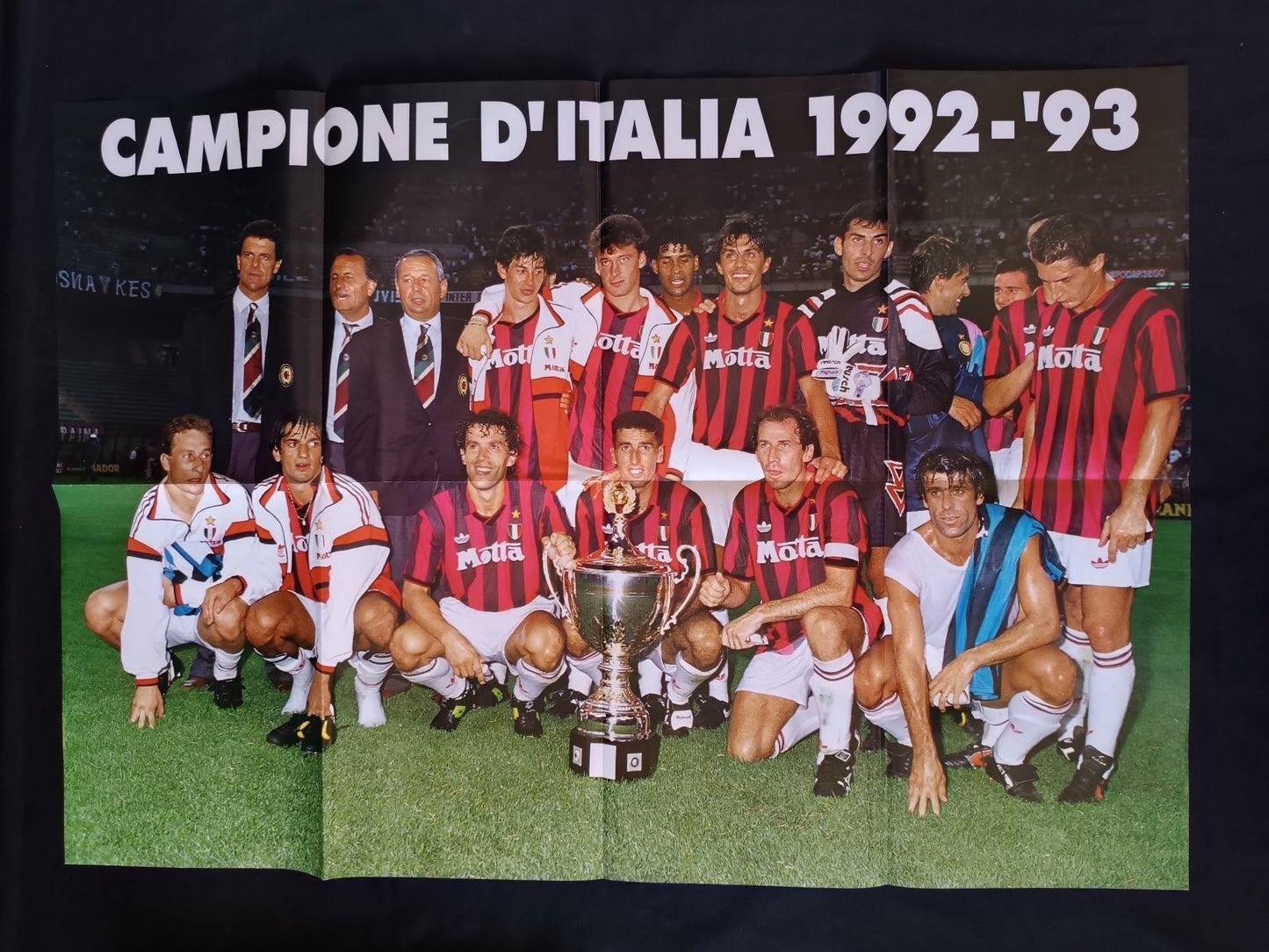 poster MILAN Campione d'Italia 1992-93 (100x70 cm)