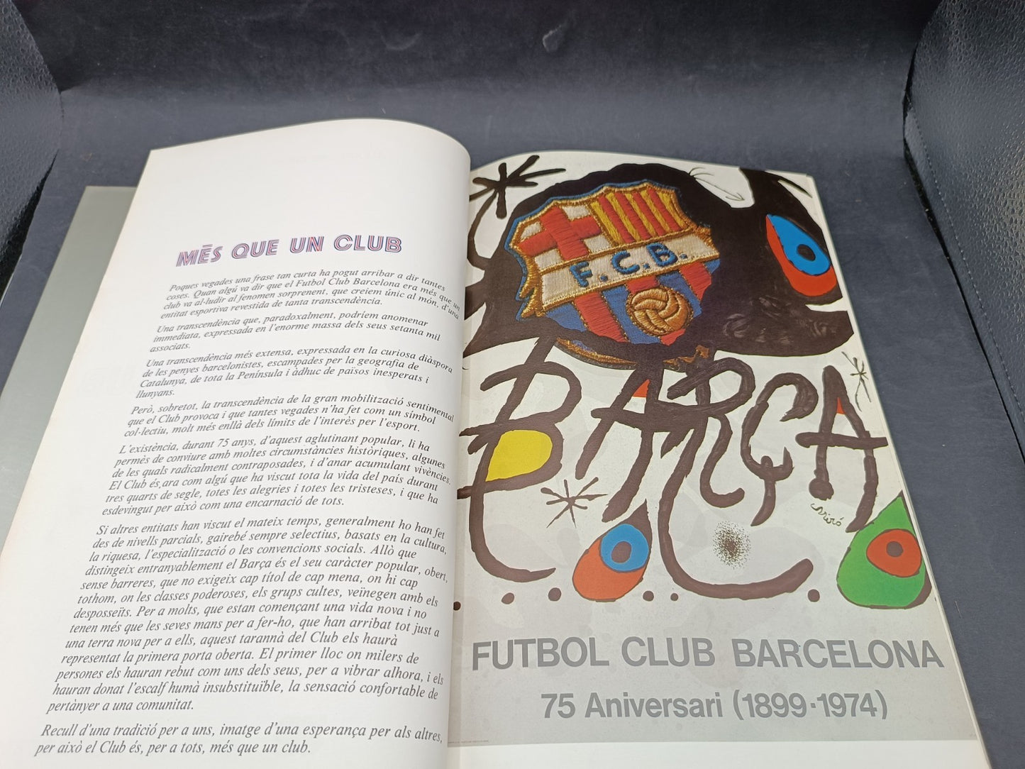 Libro Mes Que Un Club Barcellona 1975