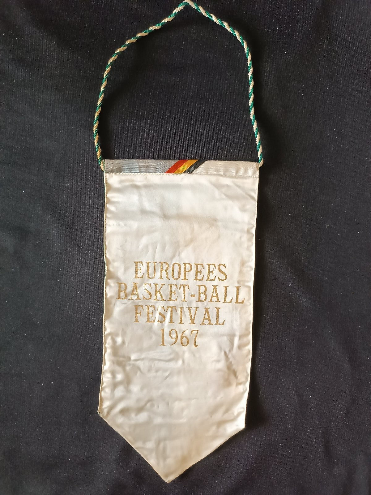 Gagliardetto Pennant Racing B.e.l.l. Mechelen Belgio Vintage