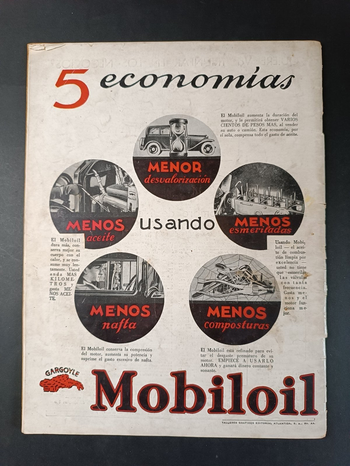 Rivista EL GRAFICO numero 820 anno 1935 Domingos/Boca