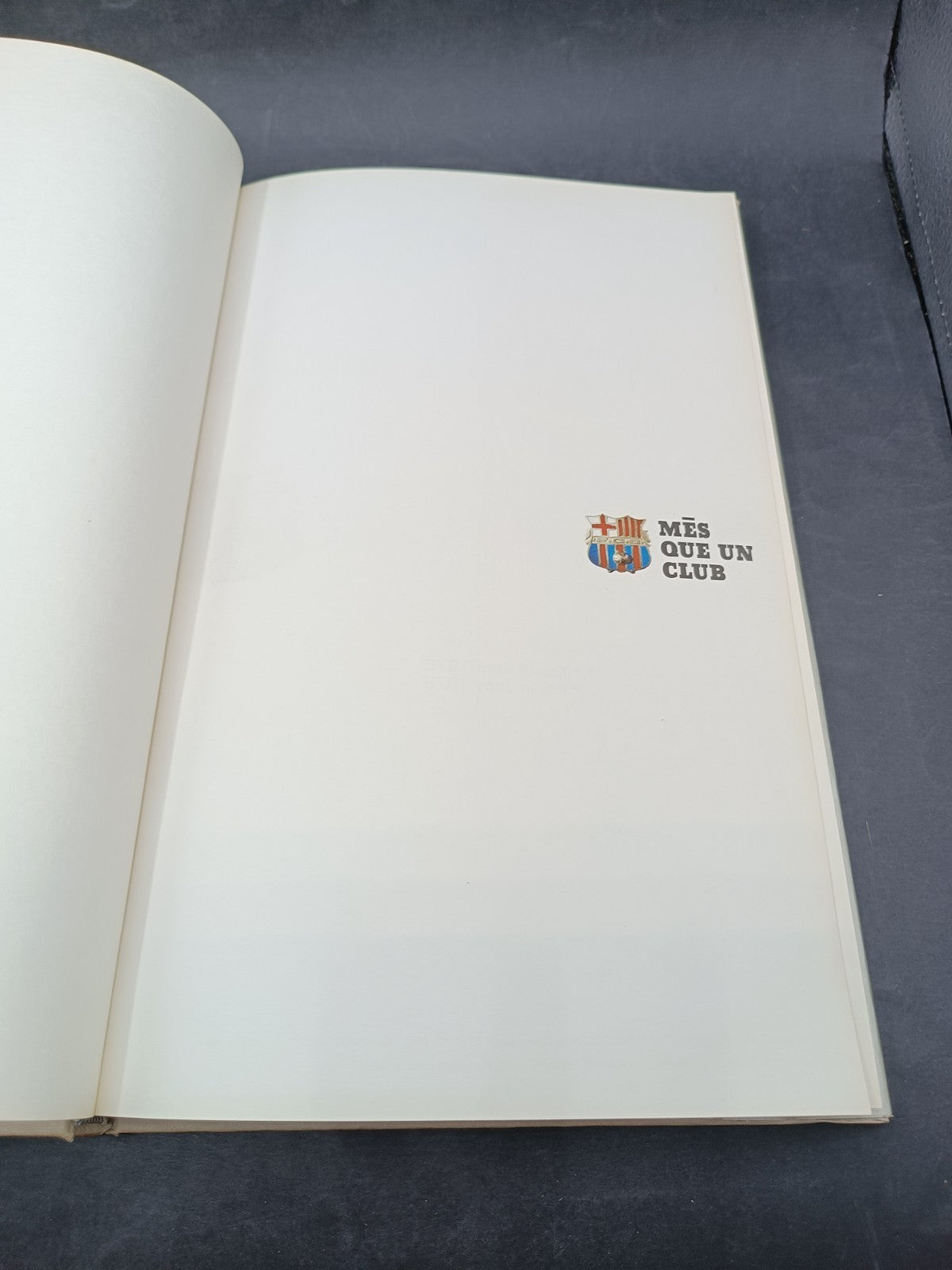 Libro Mes Que Un Club Barcellona 1975