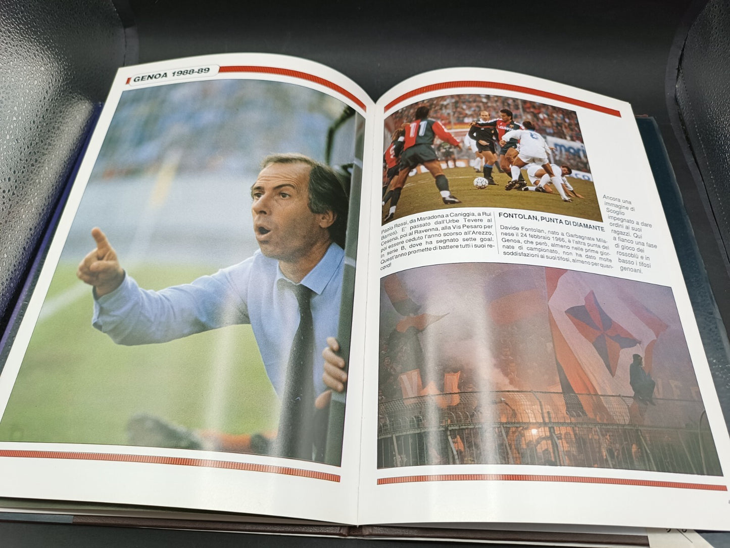 Libro Forte Editore Genoa 88-89 1988