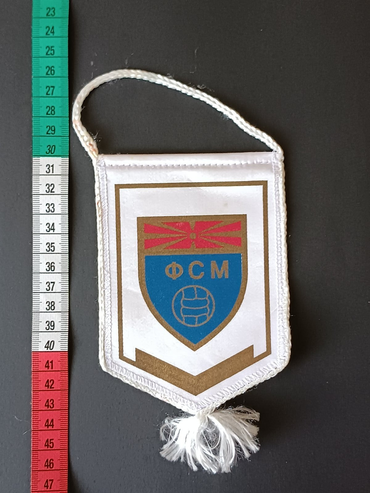 gagliardetto Pennant calcio Federation of Macedonia OCM