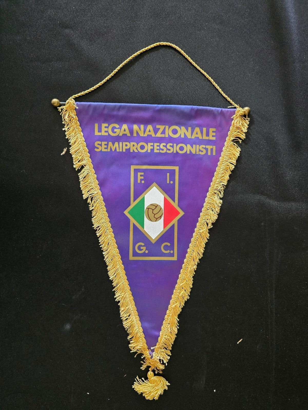 Gagliardetto Pennant fanion Lega Nazionale Semiprofessionisti F.G.C.I.