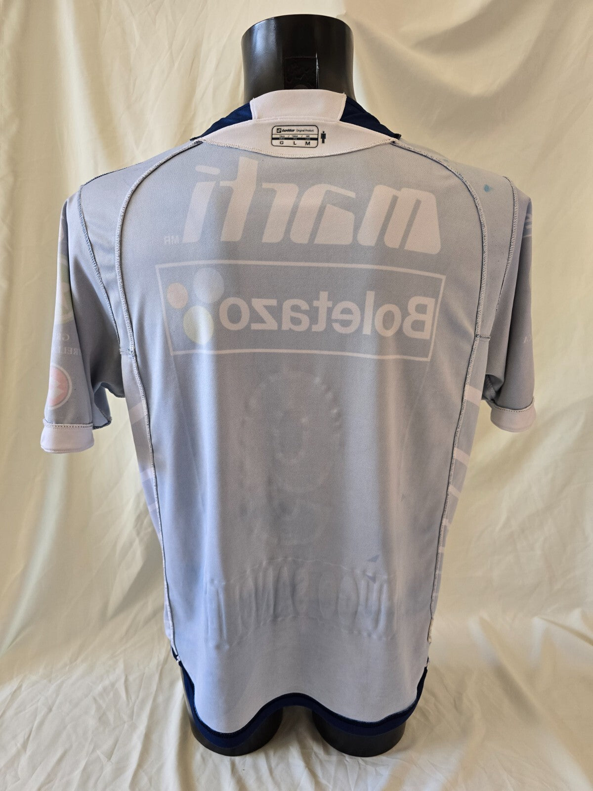 Maglia calcio ufficiale Banamex HUGO SANCHEZ Lotto tg L Match Worn