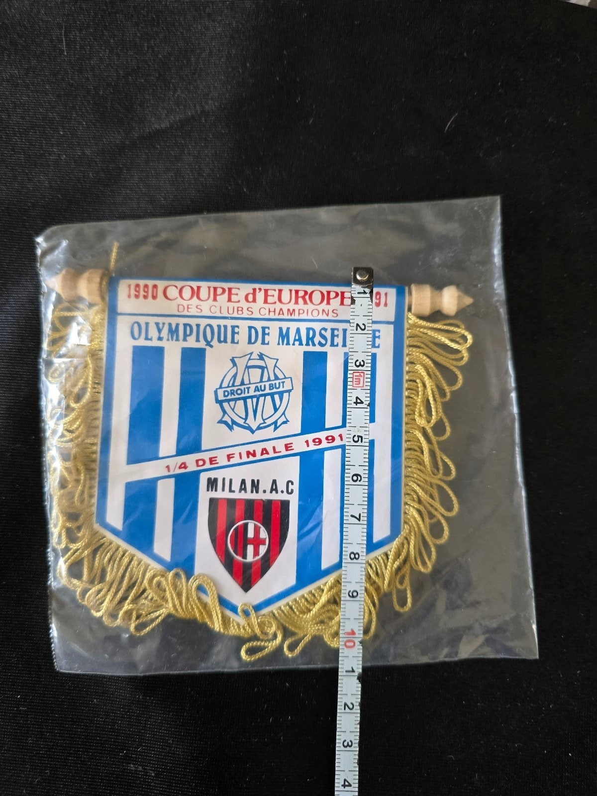 A.C. Milan 1899 vs Olimpique de Marseille 1/4 di finale coppa campioni 1991