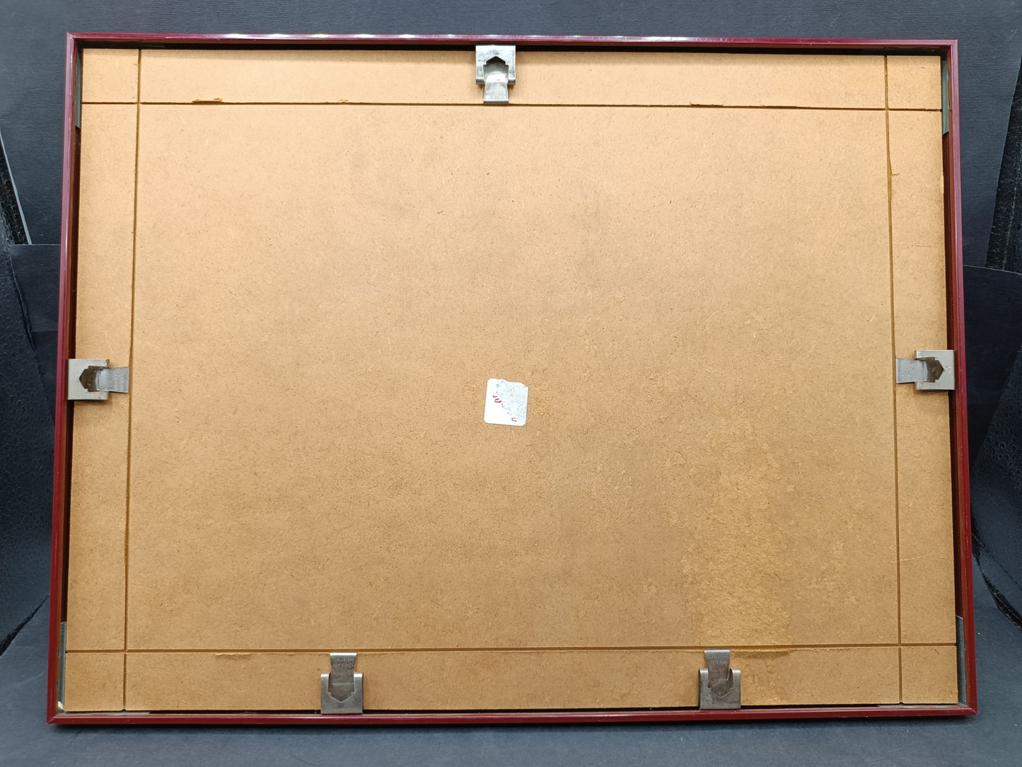 quadro con fotografia FRANCO BARESI 1997 Museo San Siro Arisi