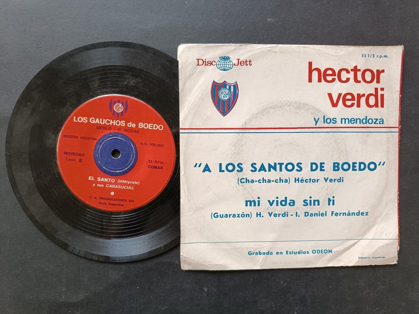Vinile 45 giri A LOS SANTOS DE BOEDO