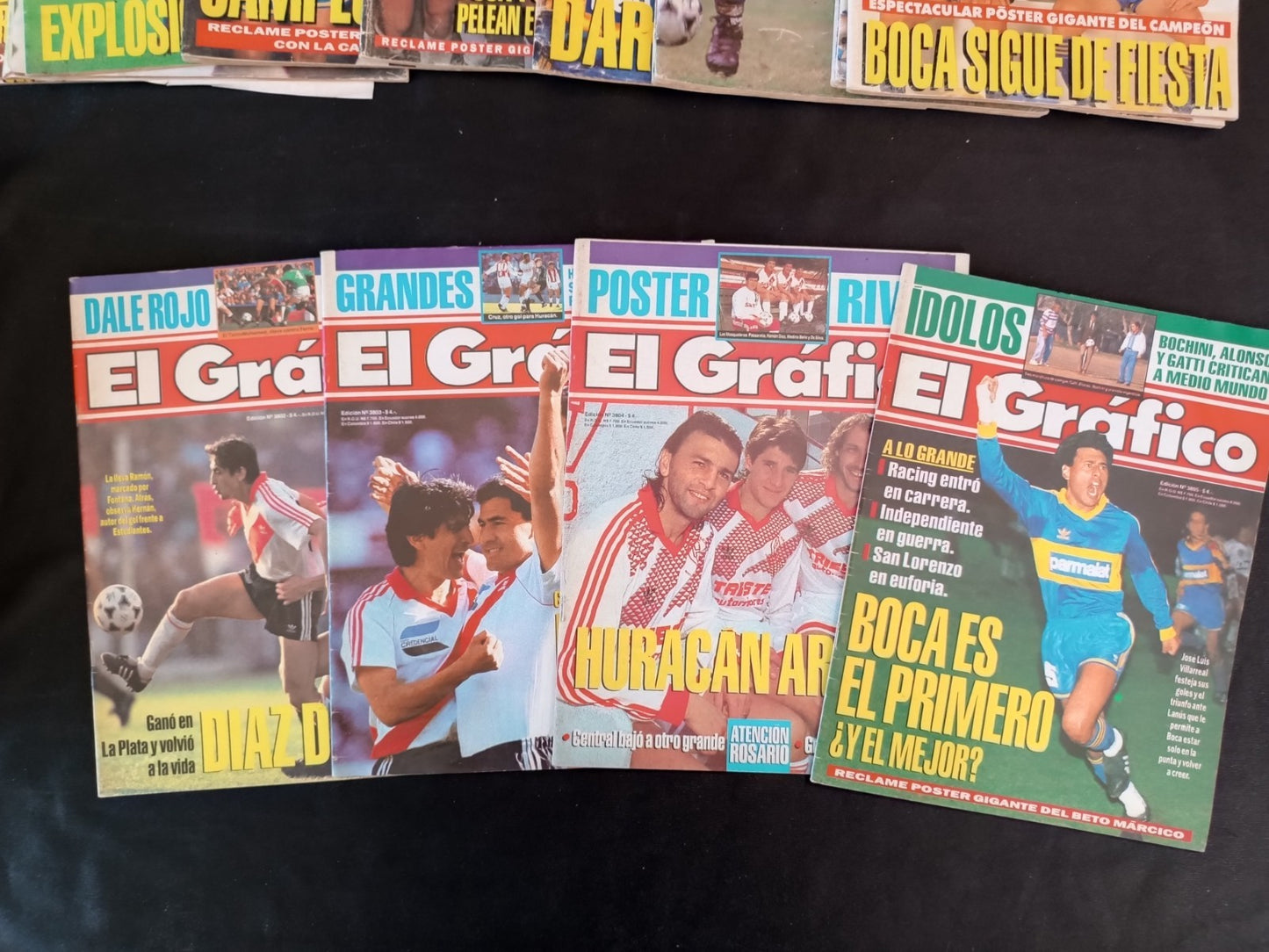52 riviste annata 1992 El Grafico Boca Junior, River Plate, Maradona