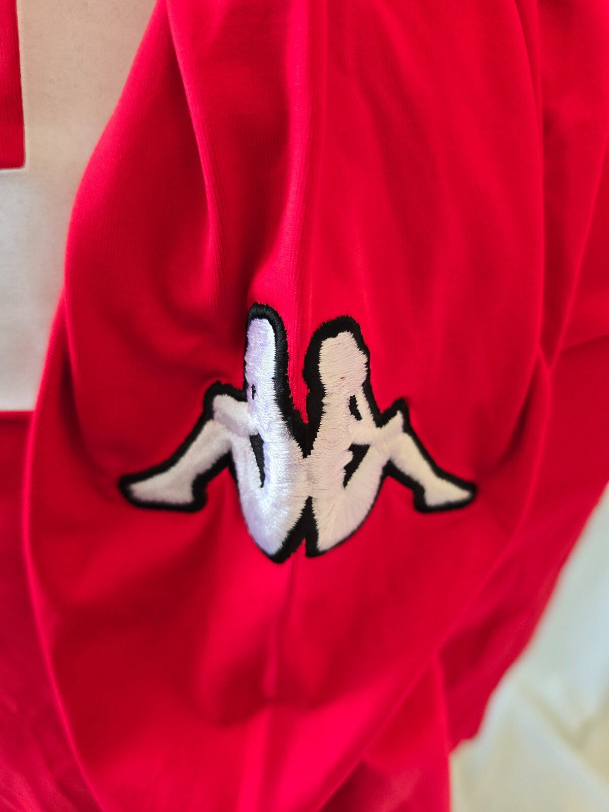 Maglia calcio ufficiale Kappa Walles Galles 2000 nr 19 tg macchiata Match Worn