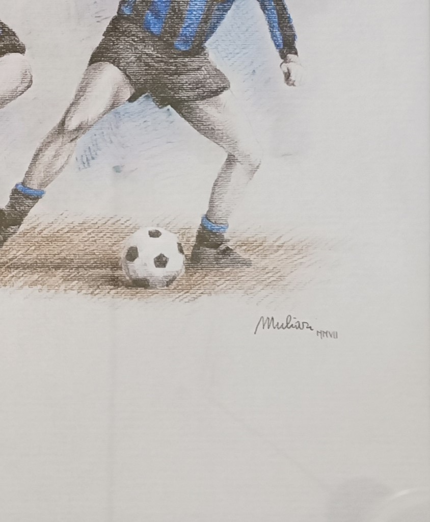 quadro con stampa su disegno MULIARI 100x70 cm