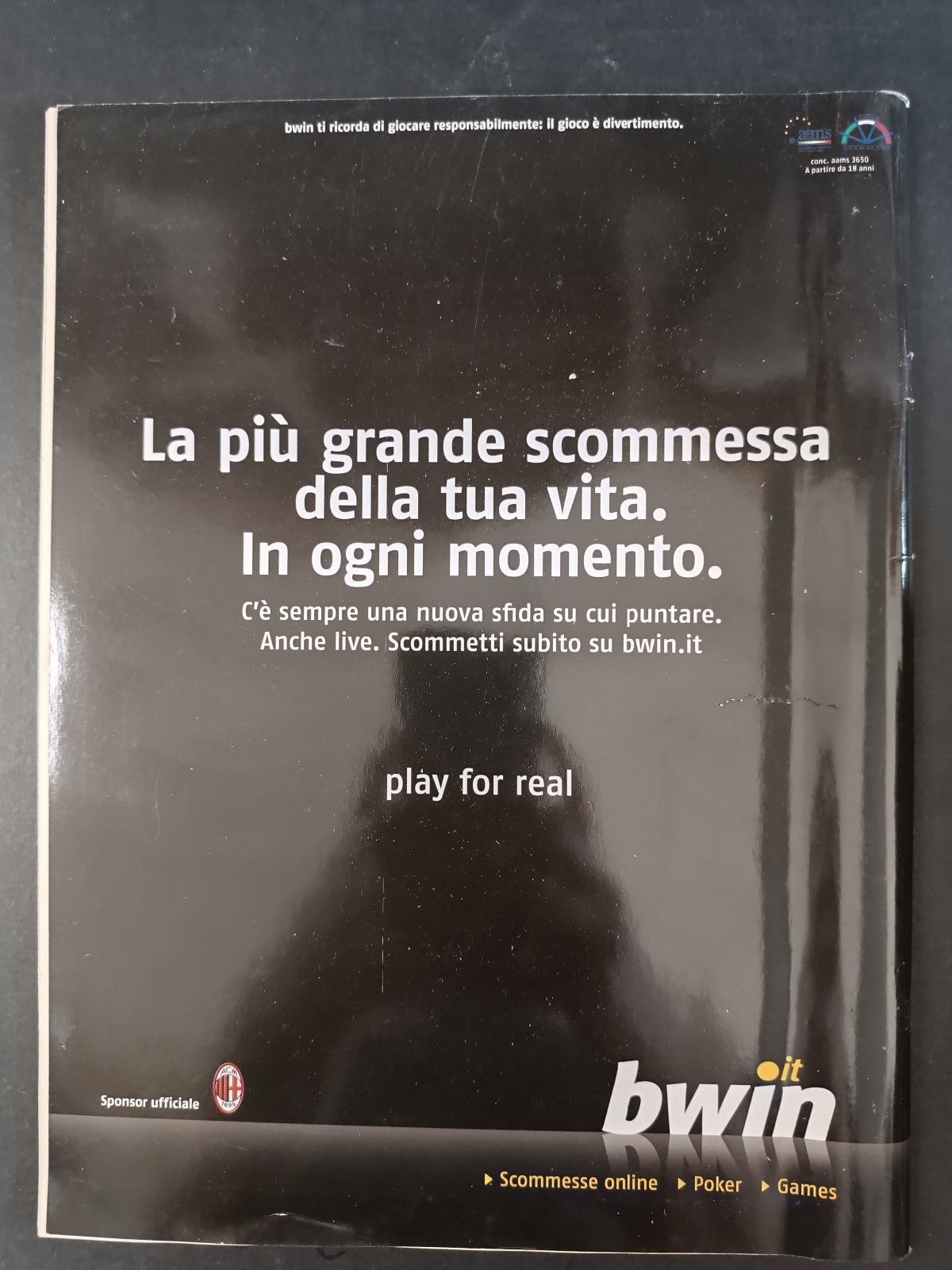 rivista FORZA MILAN - anno 2009 n 12 - 110 compleanno Milan (con poster)