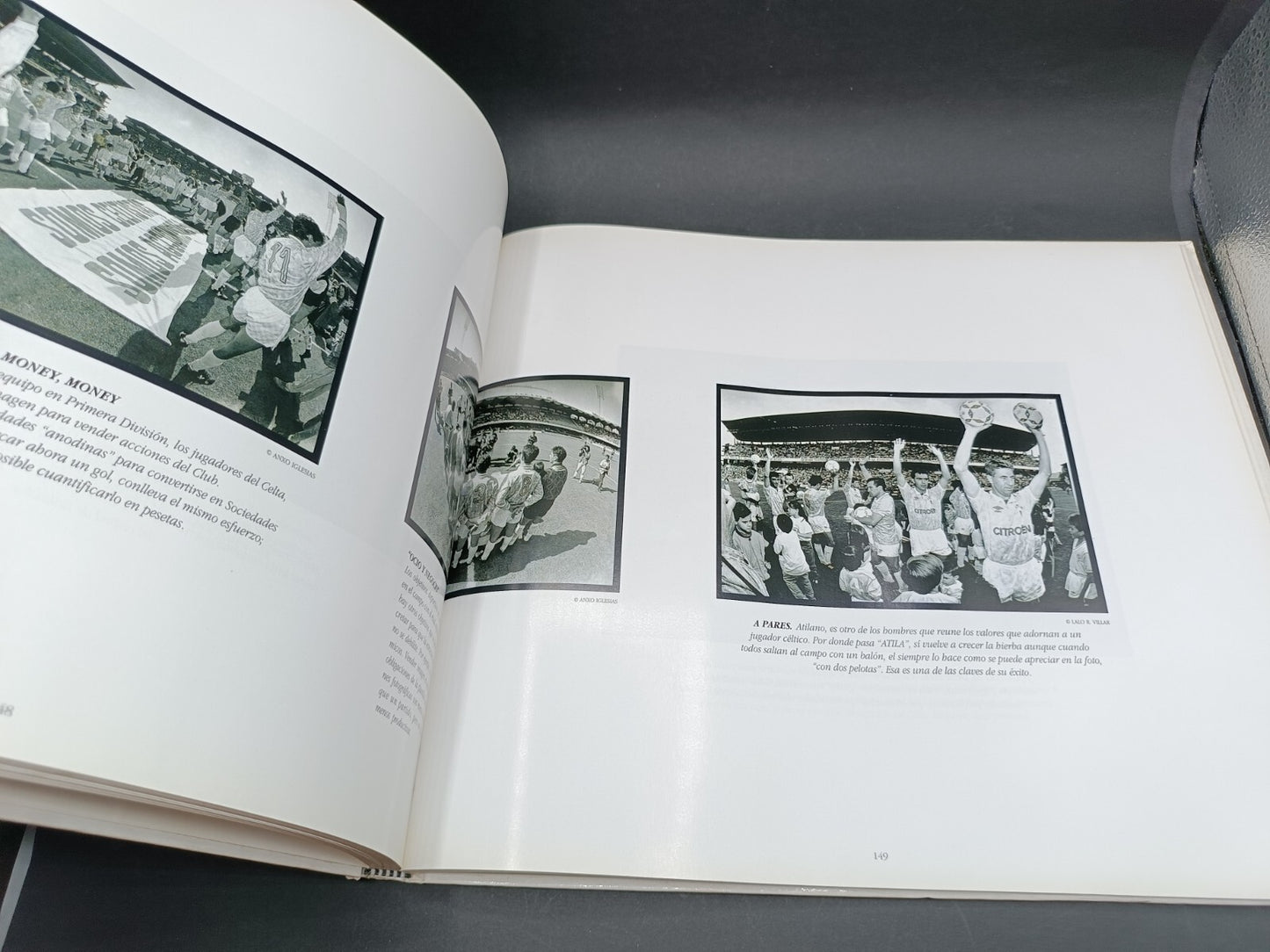 Libro Hombres y Maquinas Celta Vigo 1992