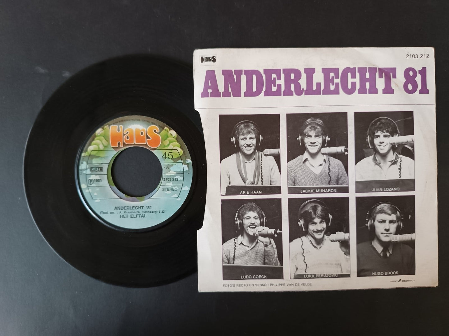 Vinile 45 giri ANDERLECHT '81