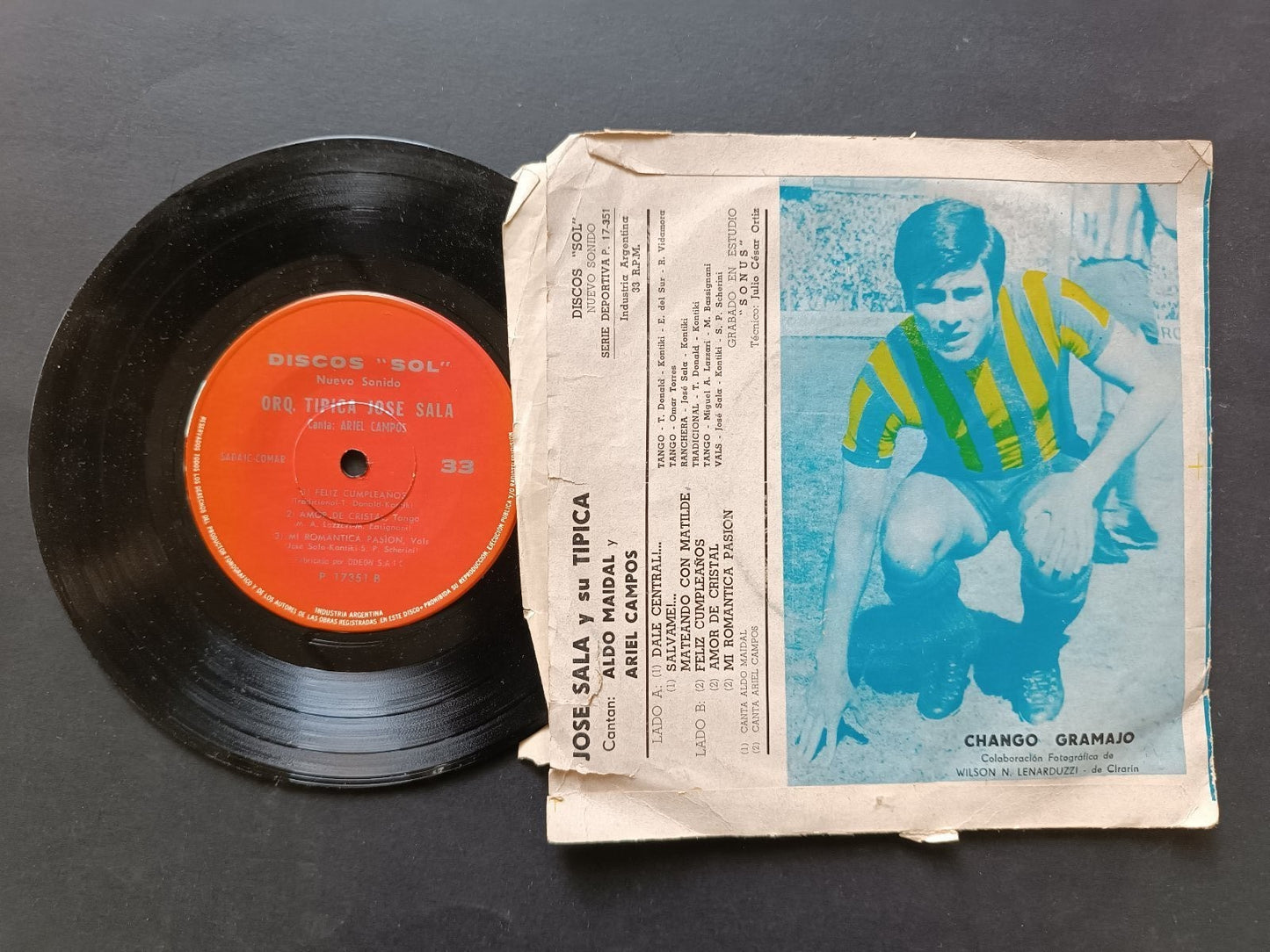 Vinile 45 giri DALE CENTRAL