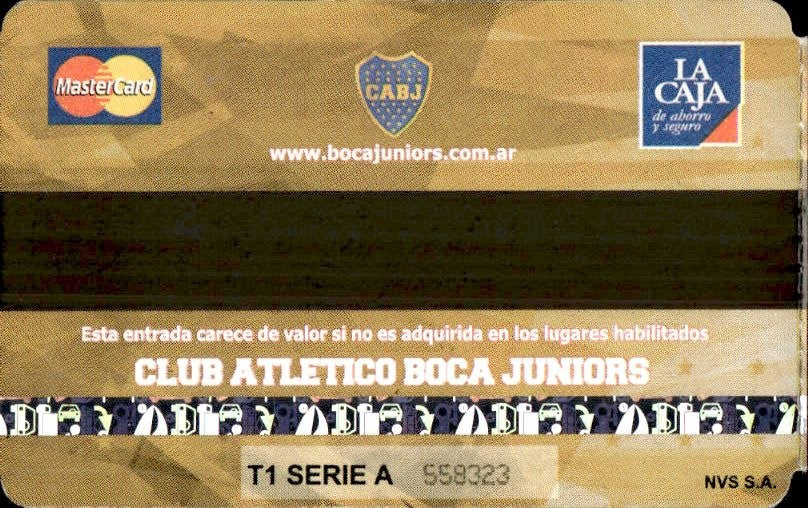 biglietto stadio BOCA JRS VS LANUS 558323