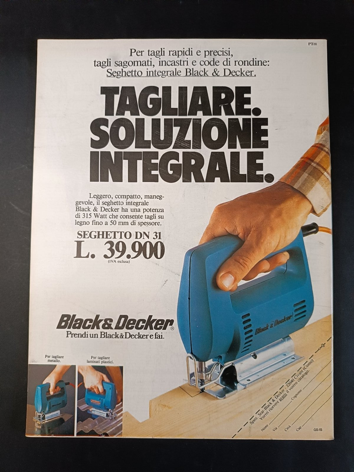 Rivista GUERIN SPORTIVO n 17 - 1981 inserto Film Campionato - poster Inter-Roma