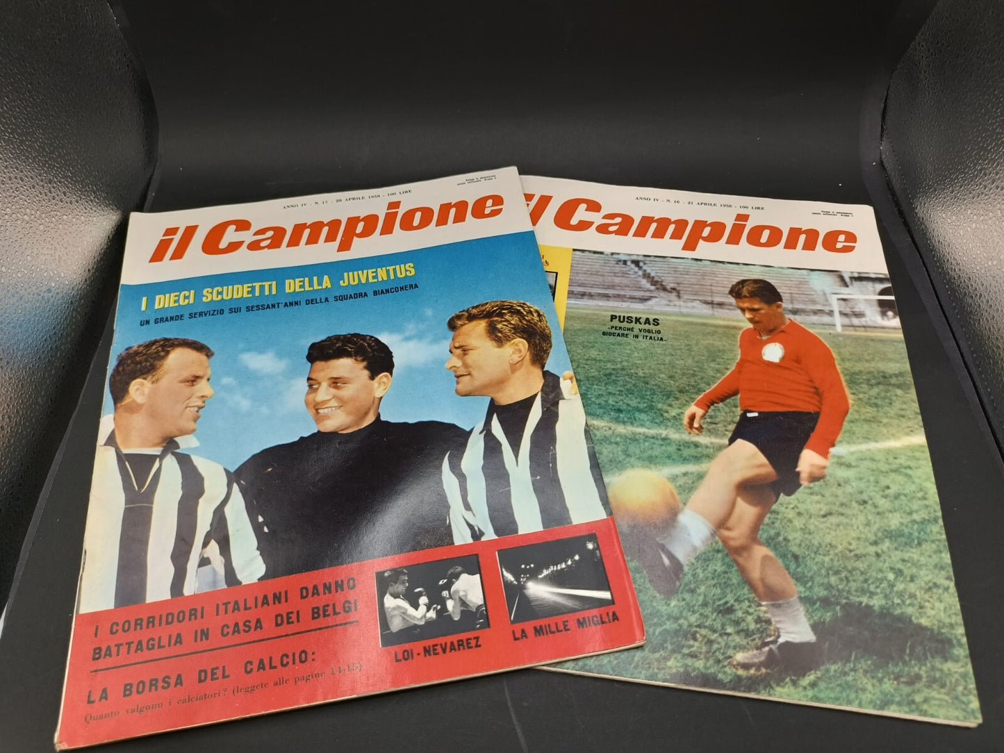 Annata completa rivista sportiva Il Campione 1958 1/55